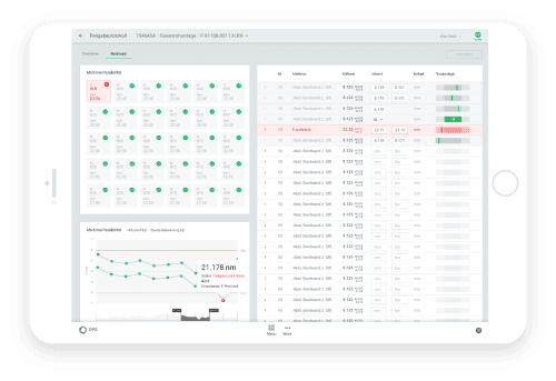 Material-Qualitätsmanagementsoftware für Schaeffler Lagerproduktion